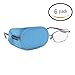 FCAROLYN 6pcs Eye Patch for Glasses to Treat Lazy Eye/Amblyopia/Strabismus,Blue