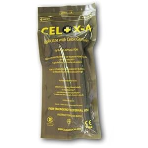 Celox V12090 Blood Clotting Granule Applicator and Plunger Set, 6 grams