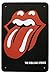 SUMIK Metal Poster Tin Sign of The Rolling Stones Tongue and Lip Art Decorative Wall Plaque