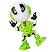 Sopu Talking Robot Toys Repeats What You Say Kids Robot Toy Metal Body Robot with Repeats Your Voice, Colorful Flashing Lights and Cool Sounds Robot Interactive Toy for Boys and Girls Gift (Green)
