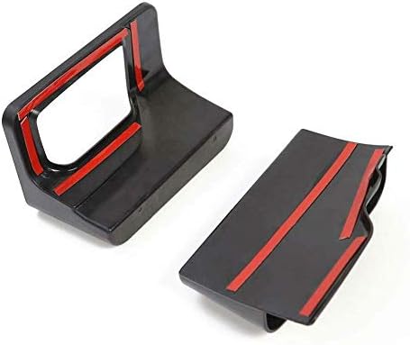 Dengofng Auto Interior Gear Storage Box Organizers Container for 2018 2019 Jeep Wrangler JL Center Console Phone Gear Shift Side Cases Car-Styling Accessories