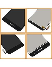 XR MARKET LG K8 Pantalla LCD digitalizador de pantalla táctil de repuesto para Aristo 2017 5.0'' M210 M200N MS210 + Herramientas + Protector de pantalla (plata con marco)