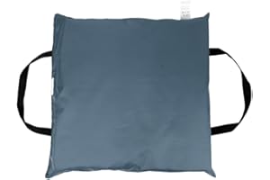 BLUESTORM Throwable Cushion | US Coast Guard (USCG) Approved Type 4 Basic Foam Cushion Preserver (Charcoal)