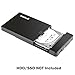 Support UASP and Optimized for SSD] Inateck 2.5 Inch USB 3.0 Hard Drive Disk Enclosure/ Case for 9.5mm 7mm SATA-I, SATA-II, SATA-III, SATA HDD and SSD(FE2006)