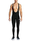 Baleaf Men's Padded Thermal Stirrup Cycling Bib Pants