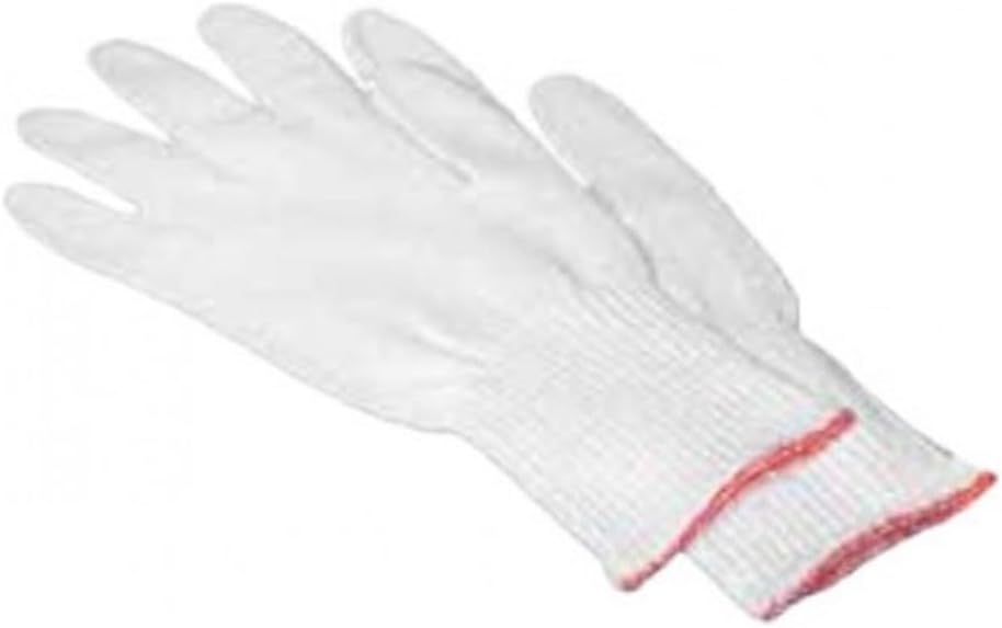 FARMAC-ZABBAN Meds White Cotton Non Surgical Glove Size 7 Single Envelope