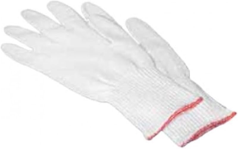 FARMAC-ZABBAN Meds White Cotton Non Surgical Glove Size 7 Single Envelope