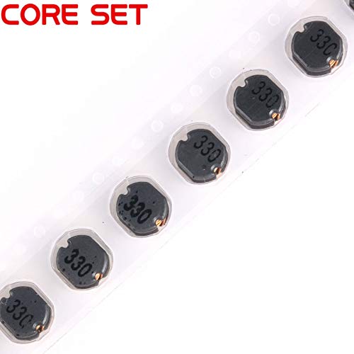 Batcus 65pcs 13Values CD54 SMD Power Inductor Assortment Kit 2.2UH-470UH Chip Inductors CD54 Wire Wound Chip - Thumbnail 2