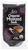 Jiva USDA Organic Mustard Seeds Black 7 Ounce - Nearly 1/2 Pound