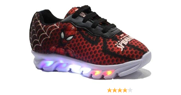 tenis homem aranha led