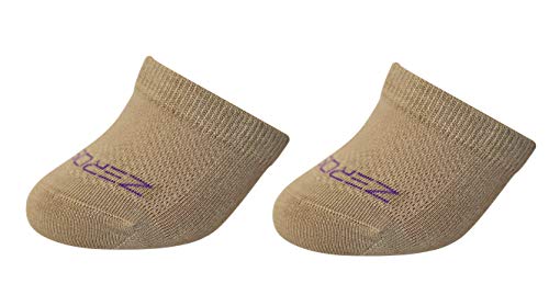 ZeroSock-Womens-Bamboo-Toe-Capper-Socks-With-Grip-4-Pairs-Per-Box
