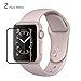 Apple Watch 38mm Screen Protector, Jelly Comb iWatch 38mm Tempered Glass Film Screen Protector for Series 2 [2 Pack]