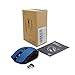 Wireless Mouse 2.4G Portable Mobile Mouse Optical Mice with USB Receiver, 5 Adjustable DPI Levels, 6 Buttons for Notebook PC Laptop Computer,Blue,Gofreetech