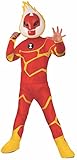 Rubie's Ben 10 Child's Deluxe Heatblast Costume, Medium