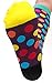 CompressionZ 20-30 mmHg Compression Socks Men & Women - Knee High Support Stockings (Urban Dots, Medium)
