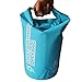 Roll Top Dry Bag - Waterproof Bag for Kayaking, Swimming, Boating, Camping, and the Beach - Air Tight (Blue, 10 Liter)
