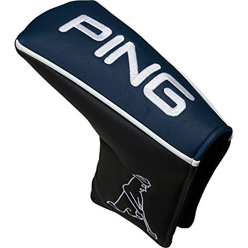 PING putter head cover cover Navy Sports Golf 881978221105 ship from