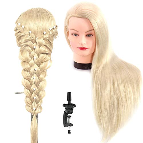Hairealm 26 Mannequin Head Hair Styling Training Head Manikin