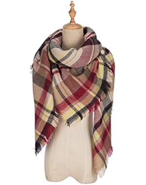 Stylish Warm Blanket Scarf Gorgeous Wrap Shawl