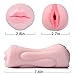 Cob Pocket Pussy and Mouth Male Masturbator with Teeth and Tongue, 16.2 Ounce