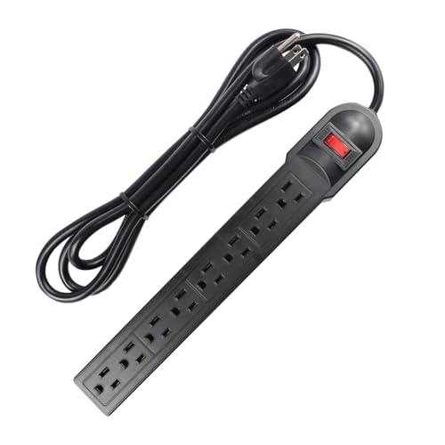 J.VOLT 8-Outlet Surge Protector Power Strip