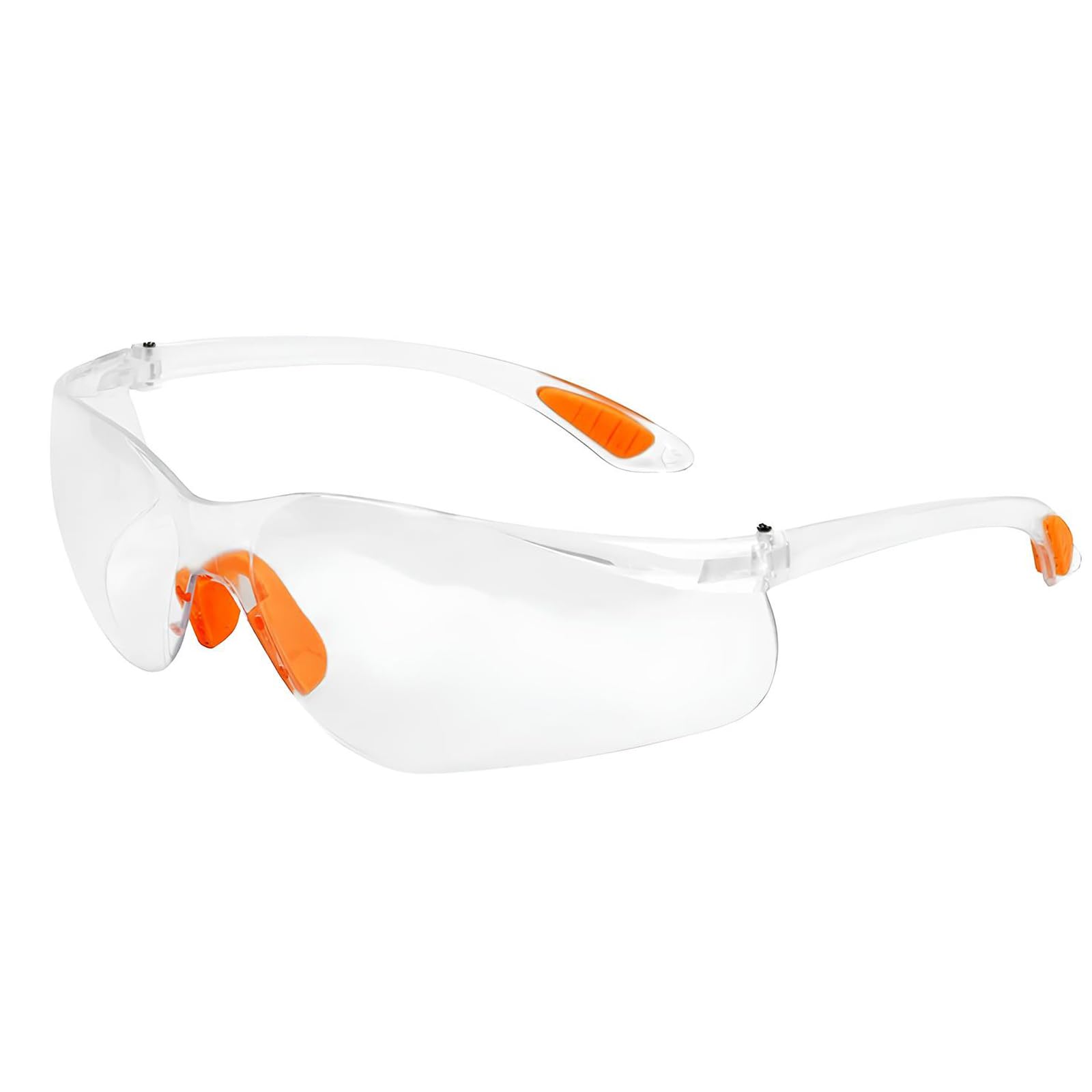 JNGTKL Safety Glasses, 8 Pack Eye Protection Glasses (15×5×5cm), Safety Goggles For Adults, Anti-Fog Protective Glasses For Work, Suitable For Outdoor Work To Protect The Eyes (White) ﻿ ﻿