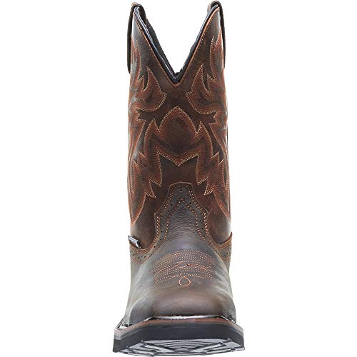 Wolverine Rancher Waterproof Wellington Men 8.5 Dk Brown/Brown