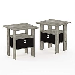 Furinno Andrey Set of 2 End Table / Side Table