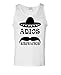 ADIOS BITCHACHOS - pedro mexico spanish - Mens Tank Top