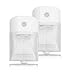 TimeLED 26W LED Wall Pack Light, Dusk to Dawn Photocell Outdoor Wall Mount Light, 3000lm 5000K Daylight, Exterior Security Lighting Fixtures for Garage Garden Yard (2-Pack White)