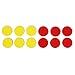 Learning Advantage 7408 Magnetic 2 Color Counters Foam, Grade: Kindergarten to 5, Age: 5 Years Minimum Age, 0.25 Height (Pack of 200)