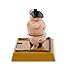MagiDeal Solar Power Bobblehead Toy Figure Nohohon Japanese Sumo Wrestler