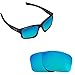 CHAINLINK Replacement Lenses Polarized Black & Blue by SEEK fits OAKLEY
