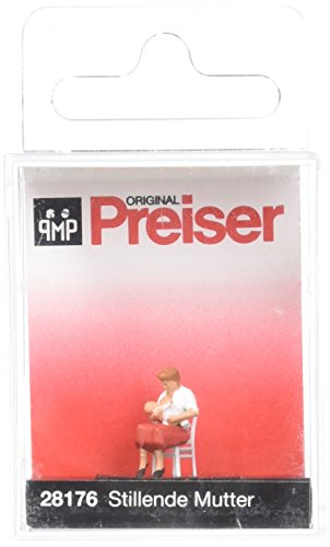 Preiser 28176 Nursing Mother , Baby & Chair HO Model Figure