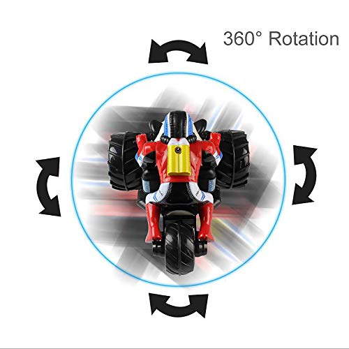 image for FLYZOE RC Car 2.4Ghz Racing Car Amphibious Stunt Car Radio Control Mot