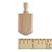 Unfinished 2.5 Inch Wooden Dreidel - 12 Pack | CraftPartsDirect | for DIY Projects and Hanukkah Celebrations