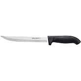 8" Tiger-Edge Slicer with Black Handle, White