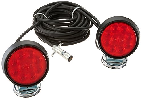 Grote 65432-4 Red Heavy Duty SuperNova LED Magnetic Towing Kit