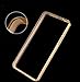 DAMONDY Galaxy Grand Prime Case,Luxury Metal Air Aluminum Bumper Detachable + Mirror Hard Back Case 2 in 1 Cover Ultra-Thin Frame Case for Samsung Galaxy Grand Prime G5308 G530H (Gold)