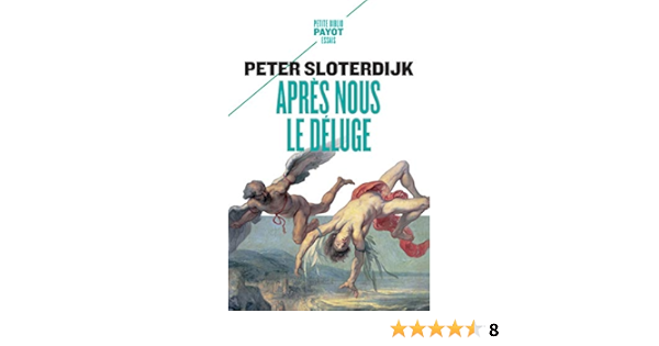 Apres Nous Le Deluge Les Temps Modernes Comme Experience Antigenealogique Petite Bibliotheque Payot French Edition Sloterdijk Peter Mannoni Olivier 9782228922036 Amazon Com Books
