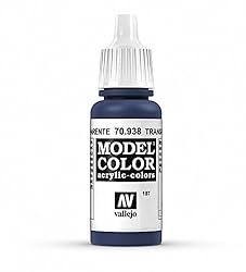 Vallejo Transparent Blue Paint, 17ml