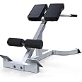 ComMax Roman Chair Back Hyperextension Bench Adjustable Back Exercise Machine Home Gym Workout Equipment for Abs and Glute