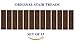 Stair Treads Collection Set of 13 Indoor Skid Slip Resistant Carpet Stair Tread Treads (8 inch x 30 inch) (Brown, Set of 13)