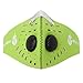 WOLFBIKE Super Anti-Pollution Motorcycle Bicycle Cycling Racing Mask Carbon Cloth Bike Ski Half Face Mask. Green