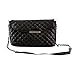 Fashion Story Women Shoulder Bag Clutch Quilting Handbag Purse Hobo Messenger (Black)