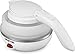 Gourmia GK320 Travel Foldable Electric Kettle - Dual Voltage - Fast Water Boiling - Food Grade Silicone - Small, Collapsible, Portable - Boil Dry Protection - .5 Qt - 100v/120v and 220v/240v - White