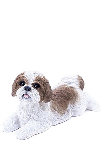 Hi-Line Gift Ltd. Dog - Shih Tzu Lying Down Statue