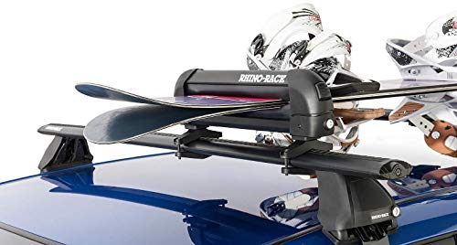 image for Rhino Rack Rhino-Rack 573 Ski and Snowboard Carrier, 2 Pack (Renewed),