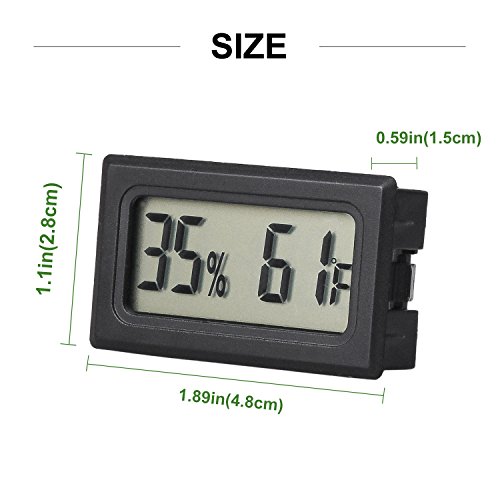2 Qooltek+Hygrometer+Thermometer+Temperature+Incubators