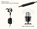 Karnotech Bluetooth Earphones In-Ear Wireless Sport Stereo Sweatproof Headset with Mic, Volume Control, Noise Cancelling